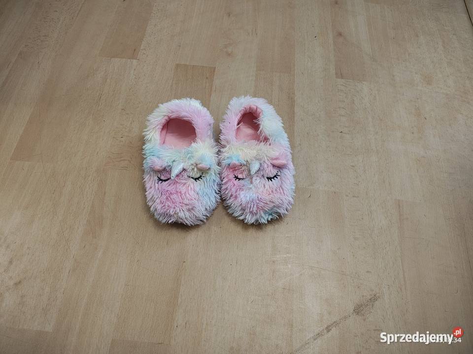 Kapcie papcie dziewczynki jednorożec zachodniopomorskie Szczecin