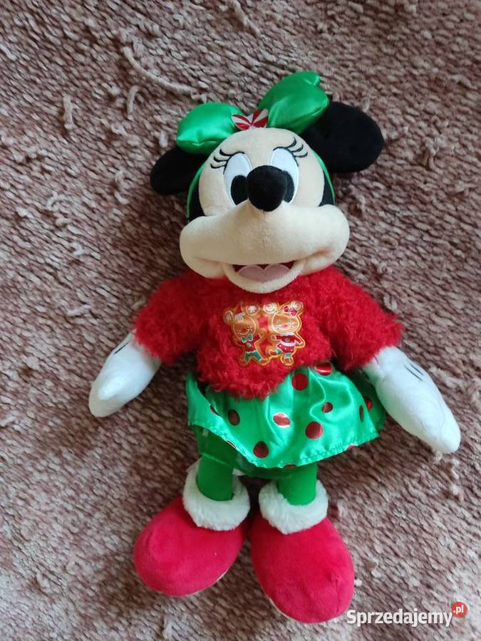 Maskotka pluszowa Myszka Minnie Boże Narodzenie opolskie Głuchołazy