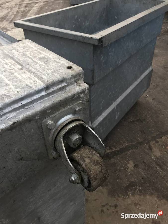 Pojemnik wózek skrzyniowy ocynkowany Legionowo