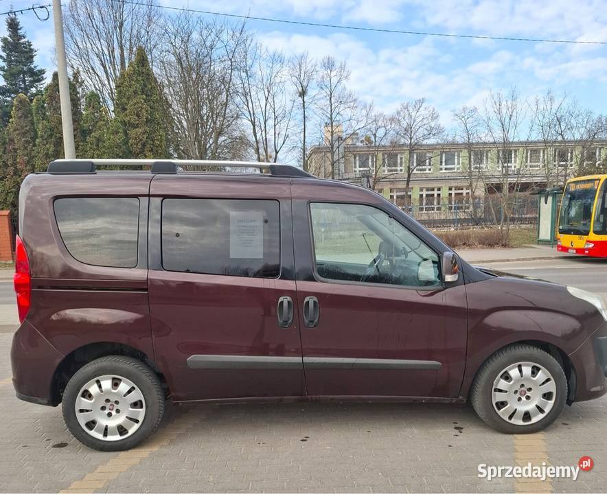 Fiat Doblo 5 osobowy 16 multijet manualna mazowieckie Konstancin-Jeziorna