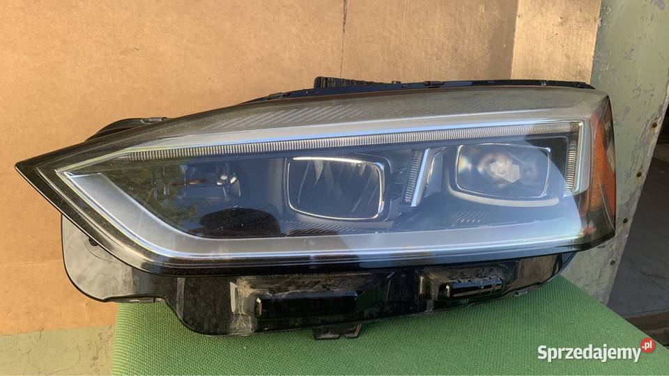Lampa Audi A5 Lewa Reflektor B9 16 USA Full LED Lampy przednie śląskie Częstochowa
