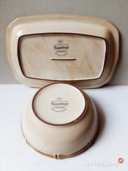 kamionkowy półmisek i miska Melitta Ceracron Częstochowa