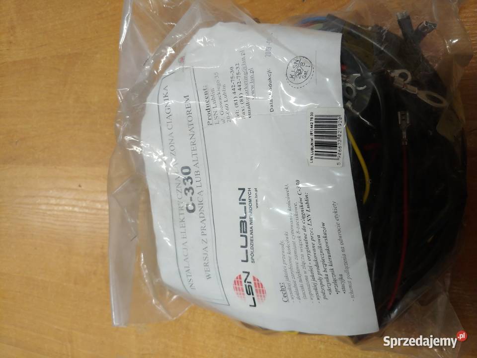 Instalacja kompletna do Ursus C330 Lubelska Elektryka i zapłon Stoczek Łukowski