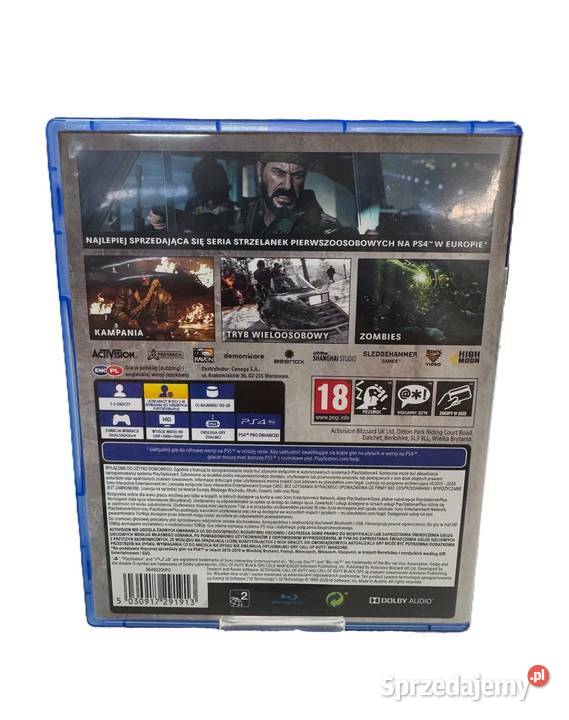 Gra Call Of Duty Black Ops Cold War 4 Elbląg sprzedam