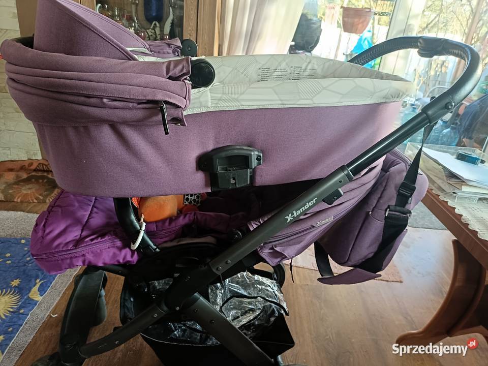 2 w 1 Wózek w kolorze lila Wielofunkcyjne dolnośląskie Wrocław