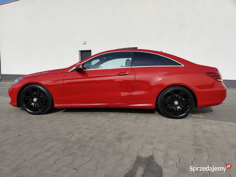 Mercedes C207 lift E350 AMG przyciemniane szyby