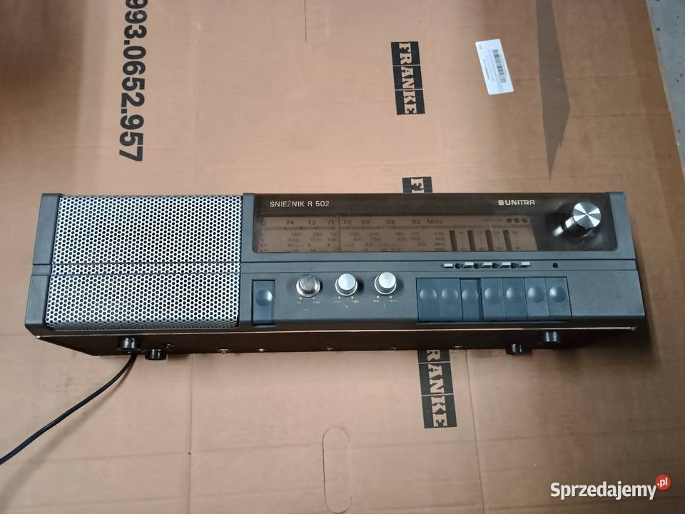 Radio Unitra Śnieżnik R 502 Wągrowiec