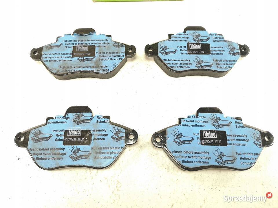 KLOCKI HAMULCOWE PRZÓD VALEO PEUGEOT 605 8999
