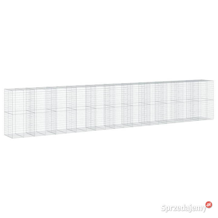 Kosz gabionowy z pokrywą 1100x100x200 sprzedam