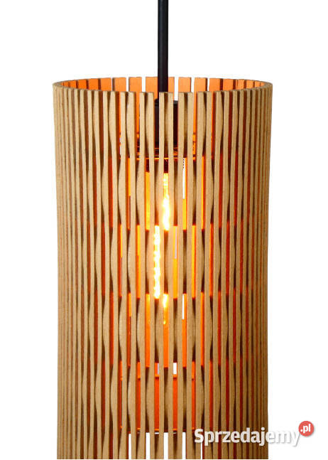 Drewniana lampa wisząca ROLGEN kujawsko-pomorskie