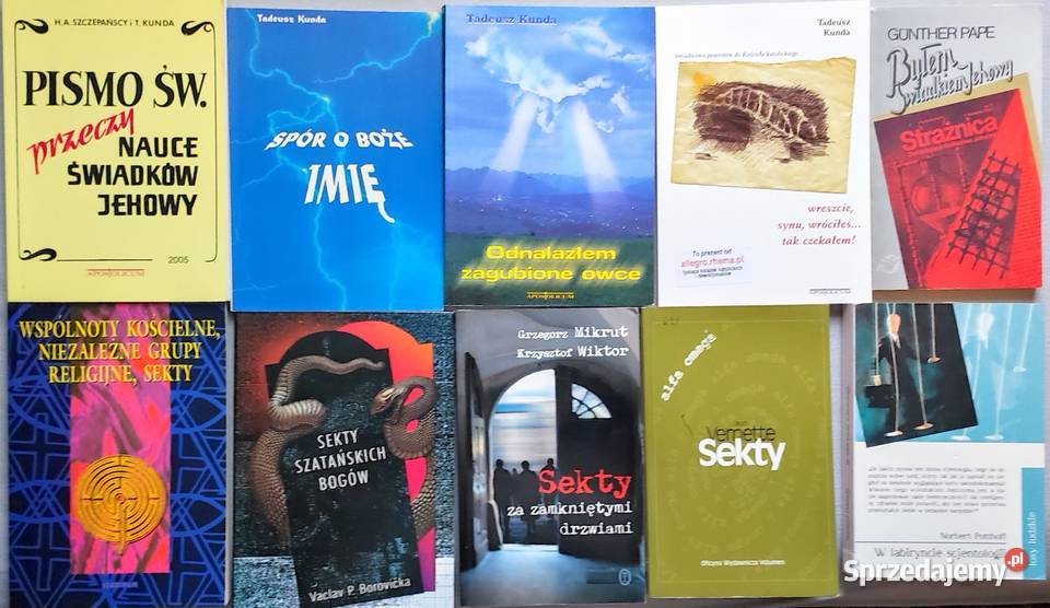 Sekty religie wyznania satanizm itp książki Książki naukowe i popularnonaukowe Radom