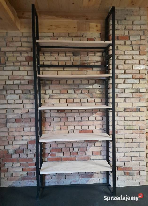 Regulowany regał loft industrial klejonka małopolskie Gorlice sprzedam