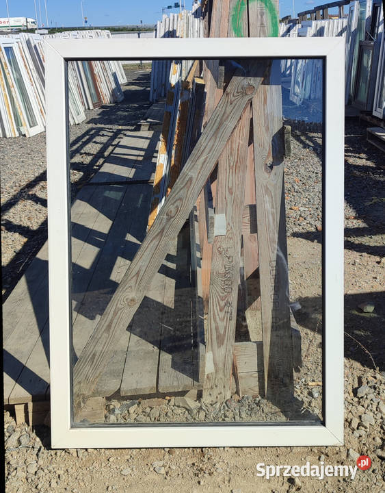 OKNA KacprzaK Witryna 92X126 FIX Używany PCV Lublin