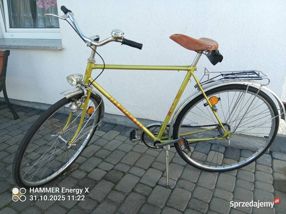 Sprzedam męski rower Mifa 28 Rowery i akcesoria Dobrzeń Wielki