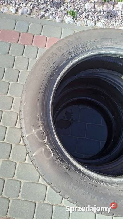 Komplet 4 opony Continental letnie 19555 R16 pomorskie