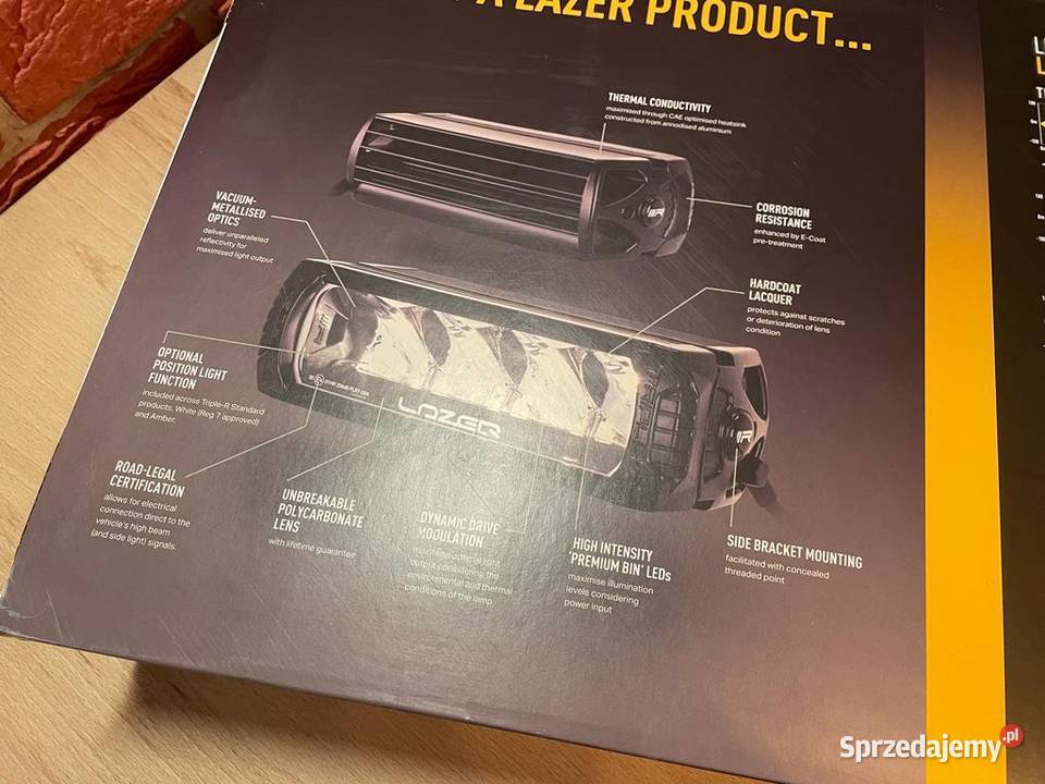 Lampy 2 LAZER TripleR 750 STD Części samochodowe Gubin