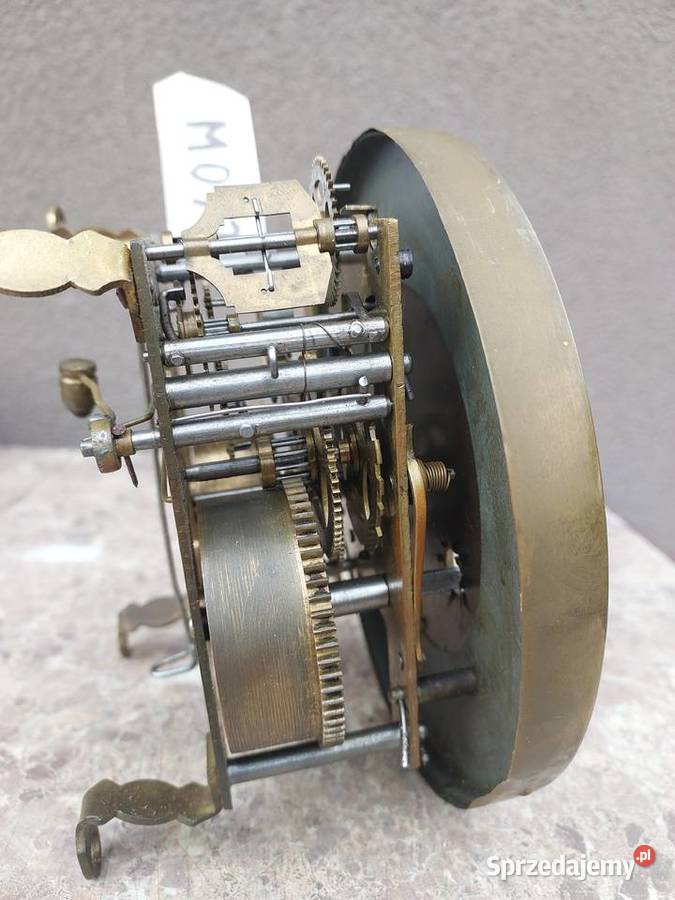 M077 Mechanizm starego zegara tarcza 145 Tczew