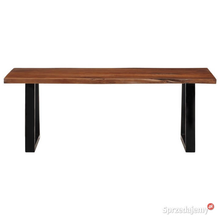 Stolik kawowy miodowy brąz 110x55x40 lite drewno Warszawa