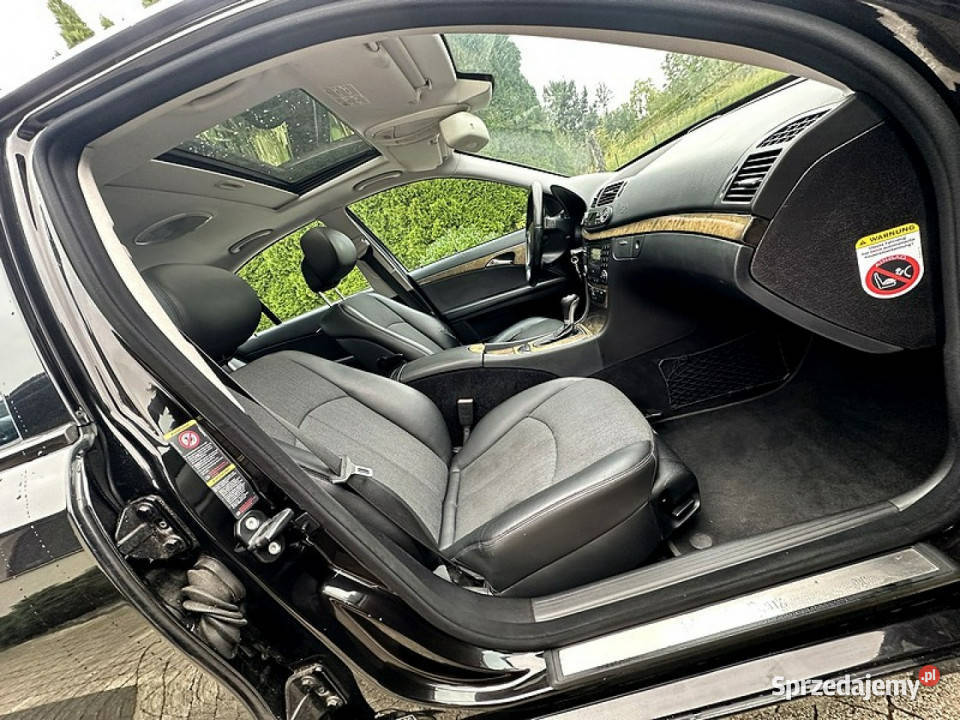 Mercedes E 200 Mercedes E200 Kompresor 184 podgrzewane fotele Wrocław