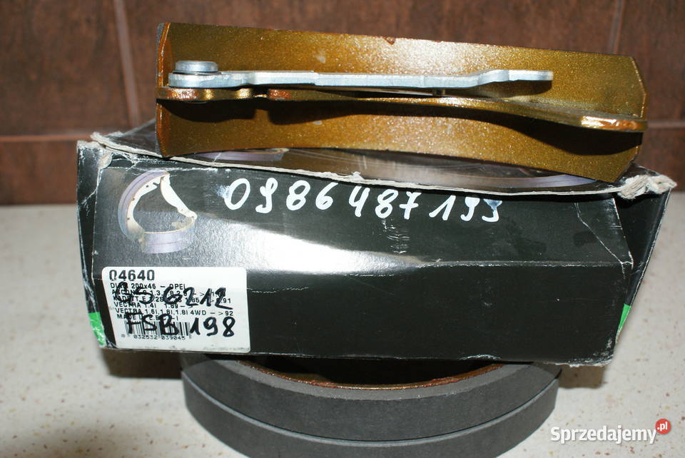 0 986 487 199 BOSCH SZCZĘKI HAMULC OPEL KADETT E Białobrzegi