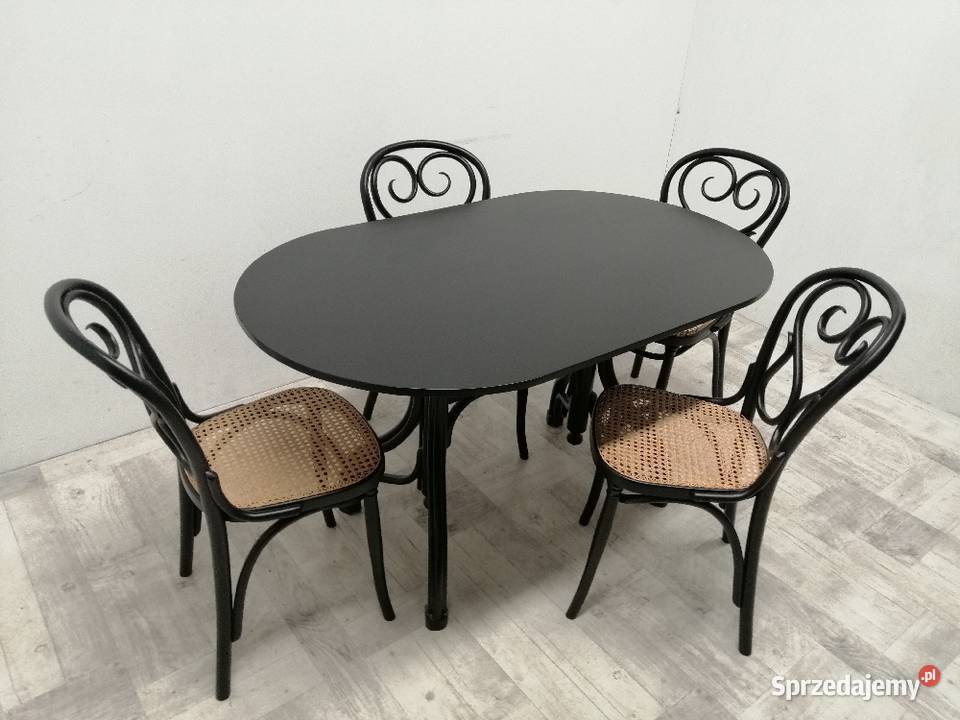 stół stolik model Thonet z krzesłami do kuchni Stoły z krzesłami sprzedam