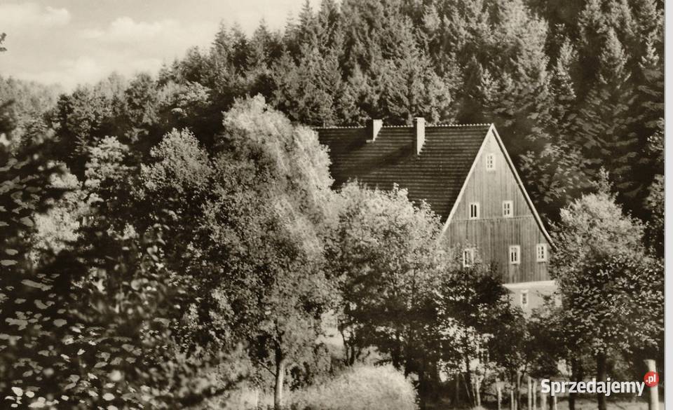 Działka zabudowana 1859 m2 stary młyn budowlana