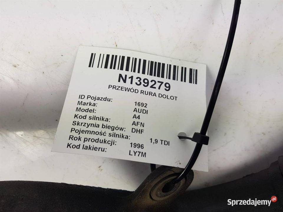 PRZEWÓD RURA DOLOT A4 B5 8D0145844A osobowe Lipno