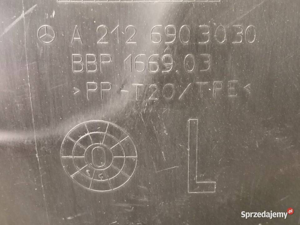 MERCEDES W212 NADKOLE LEWY PRZÓD A2126903030 Nadkola Pleszew