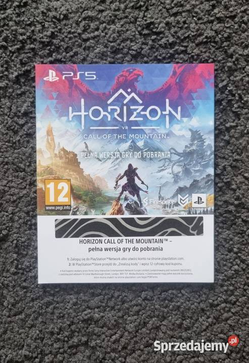 Horizon Call Of The Mountain VR KLUCZ Warszawa sprzedam