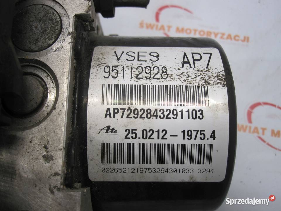 OPEL ANTARA 22 CDTI 16r pompa ABS 95112928 Kielce