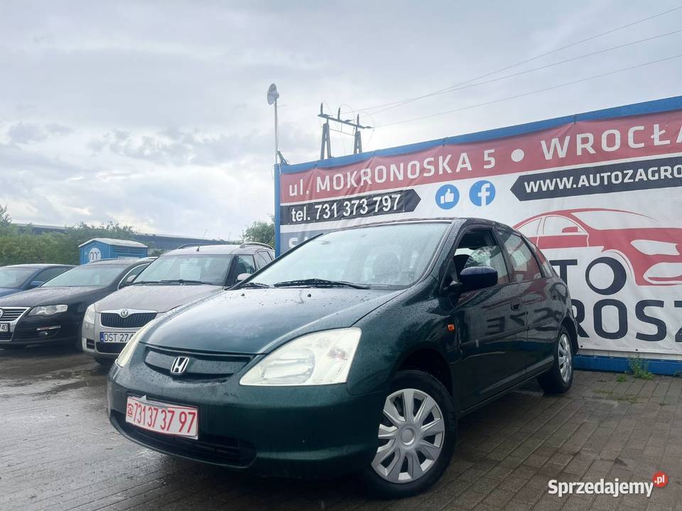 Honda Civic 14 Benzyna LPG Ekonomiczny Wrocław