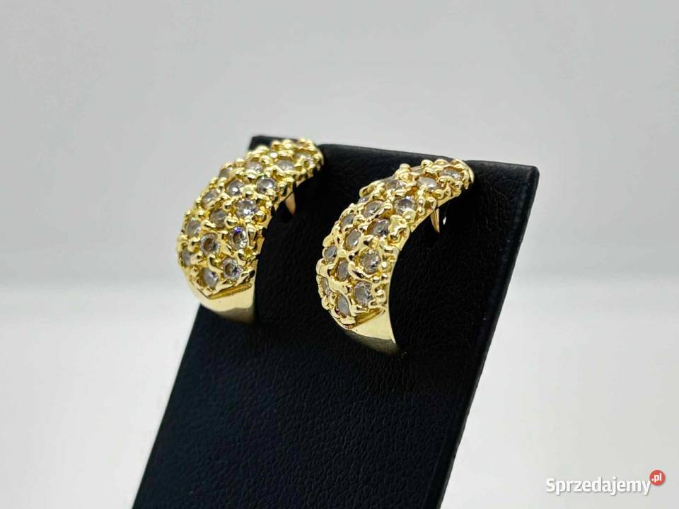 Złote Kolczyki pr 585 416g