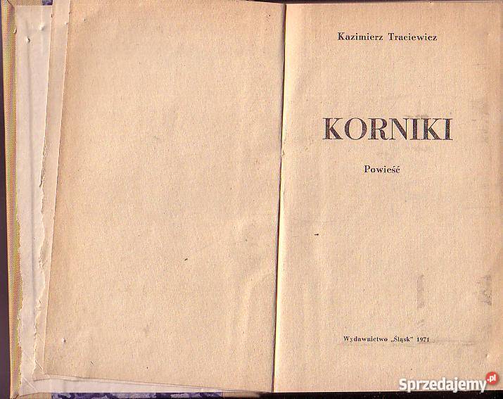 9211 KORNIKI KAZIMIERZ TRACEWICZ literatura piękna - proza polska Czyrna