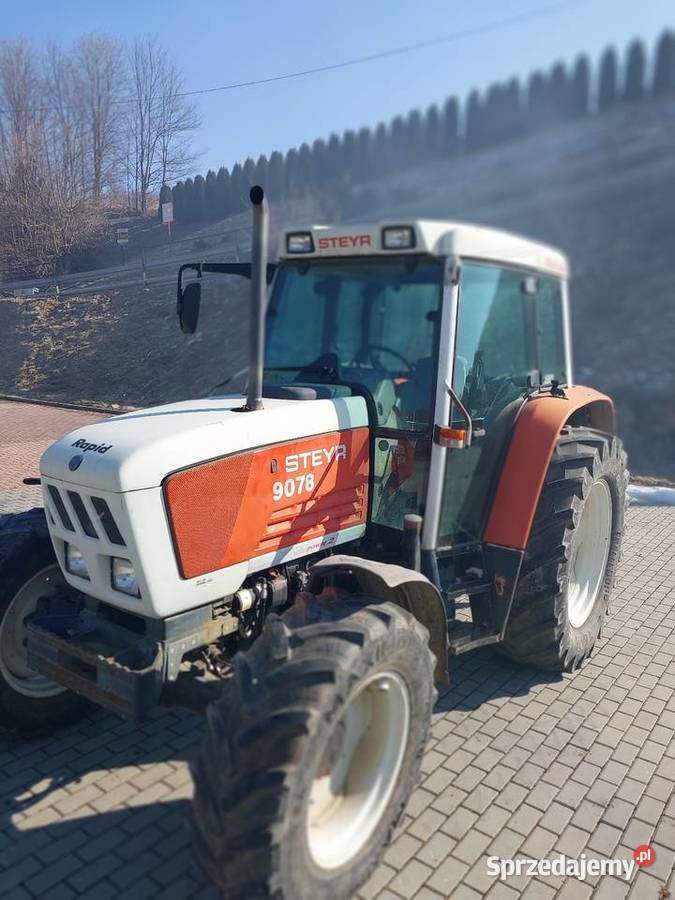 Steyr 9078 ladny zadbany z historia serwisu Napęd 4x4 małopolskie Żegiestów