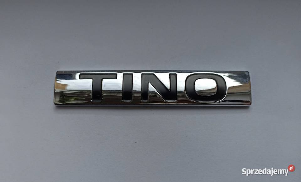 Emblemat znaczek Nissan Almera Tino 0306r kujawsko-pomorskie Lipno