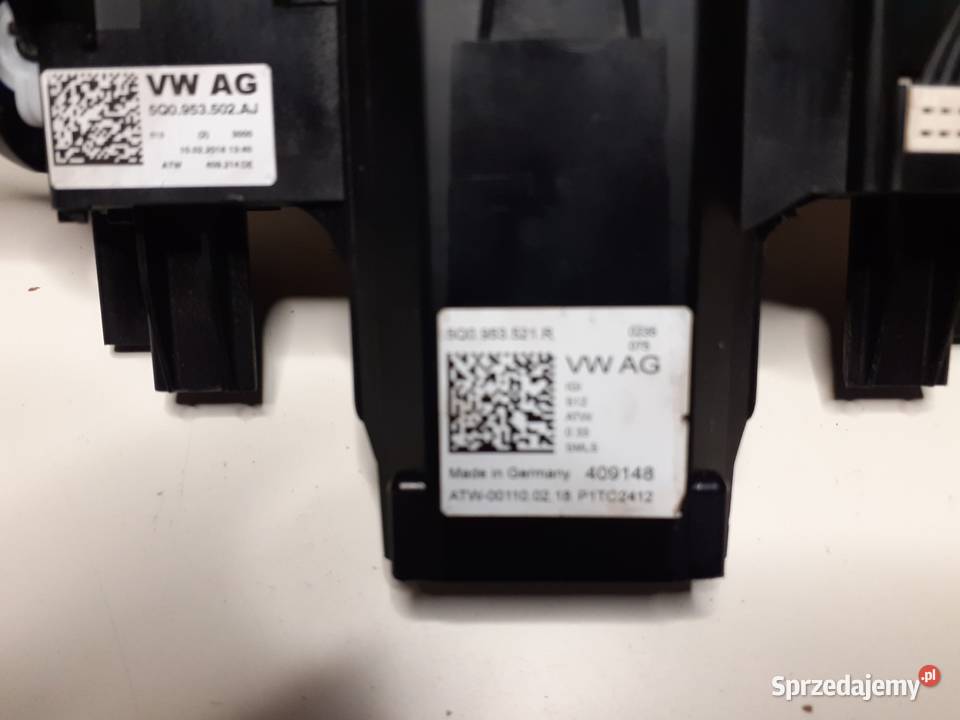 Manetki Przełączniki kierownicy 5Q0953502AJ Części Katowice