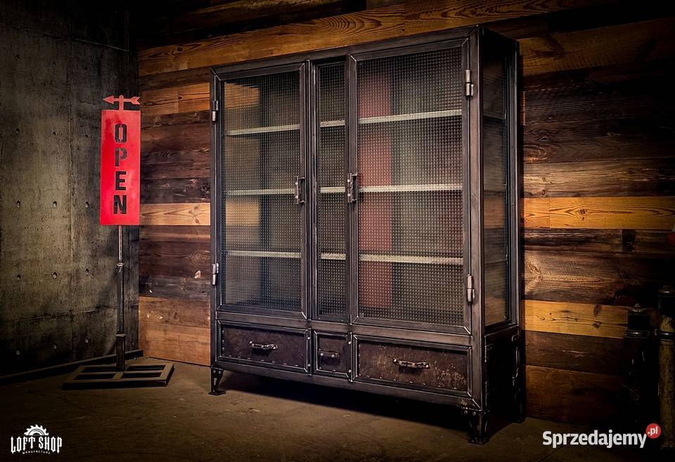 Szafa loftowa BIG BOY szafa industrialna Jelcz-Laskowice sprzedam