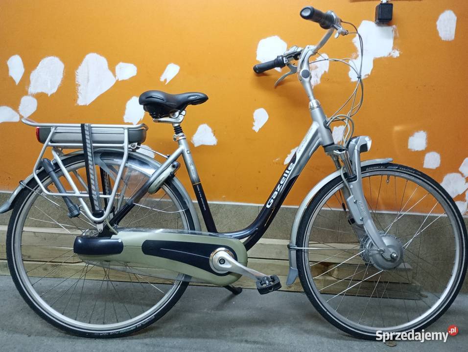 Rower holenderski elektryczny gazelle Orange Wołów