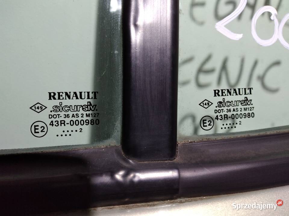 RENAULT MEGANE 2 SCENIC LEWY TYŁ ORYGINALNE 5D części blacharskie