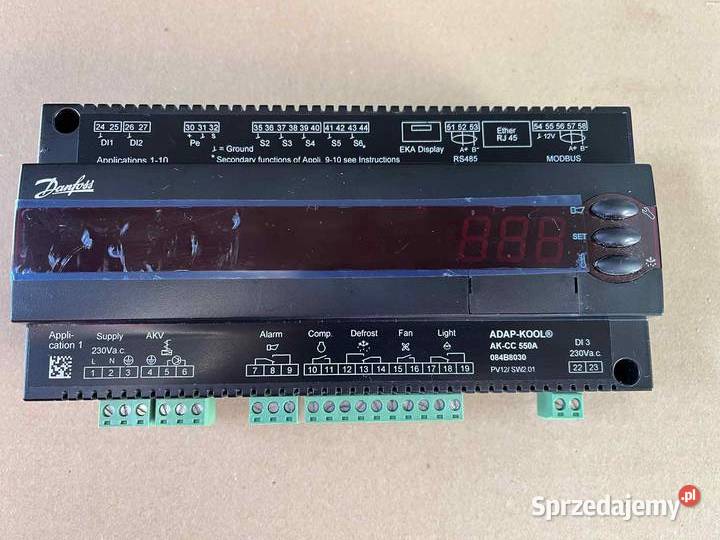Sterownik Danfoss AK CC 550A do chłodnictwa Pozostałe Kalwaria Zebrzydowska