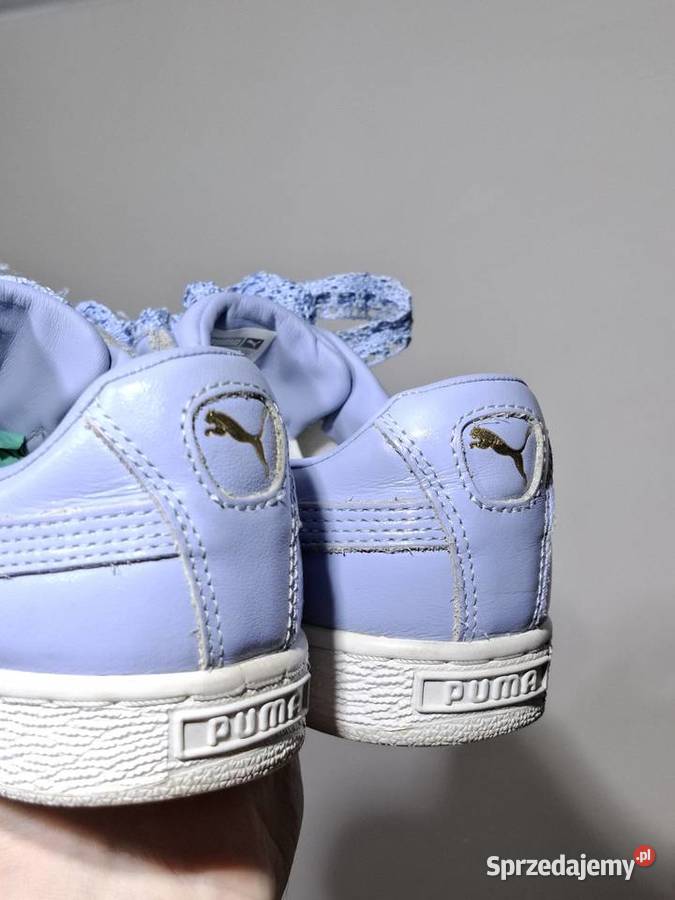 Puma 37 Basket Heart damskie sportowe buty niebieski Kraków sprzedam