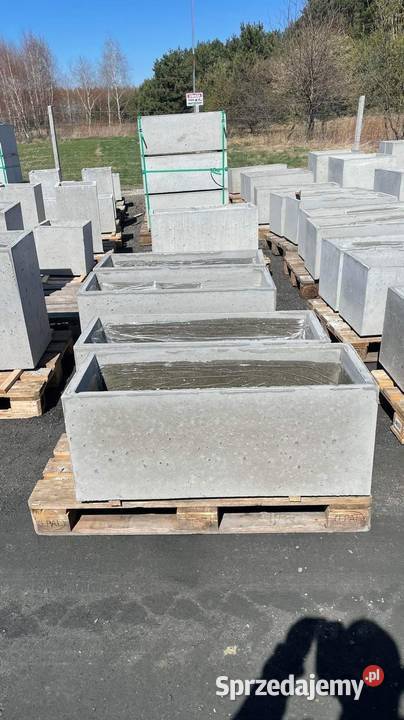 Donica betonowa 100x40x40 Beton architektoniczny Grudziądz