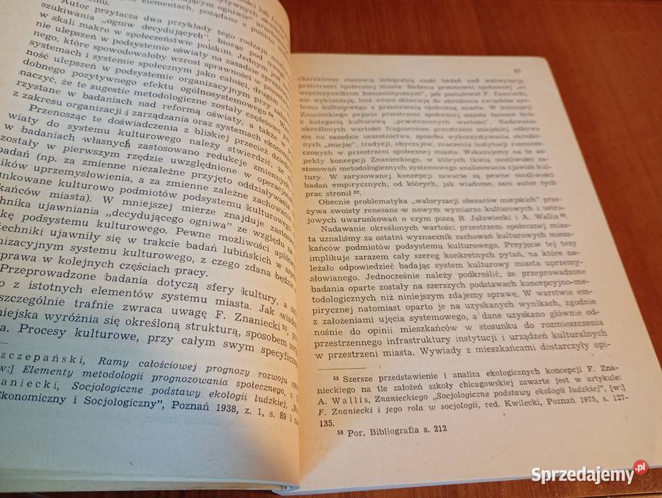 System kulturowy miasta uprzemysłowionego Rok wydania 1982 Gdańsk