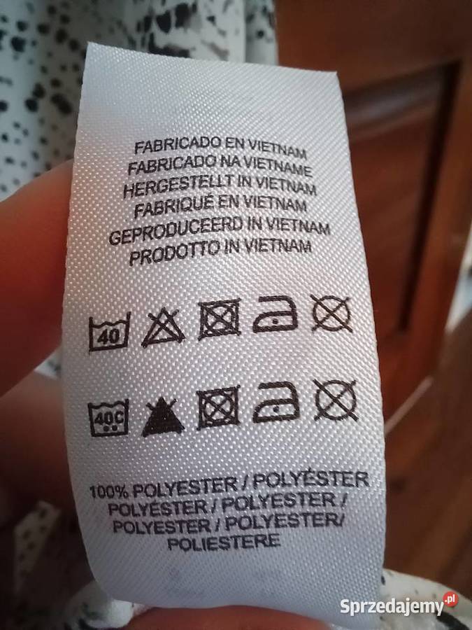 Koszula bluzka biała szara Primark rozmiar L Bluzki i koszule Rzeszów