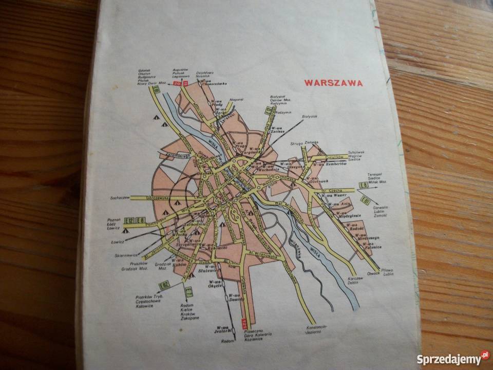 POLEN TOURISTISCHE LANDKARTE Przemyśl