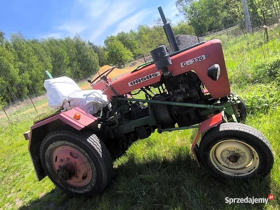 Traktor SAM silnik URSUS C328 solidny podnośnik Brzeźnica sprzedam