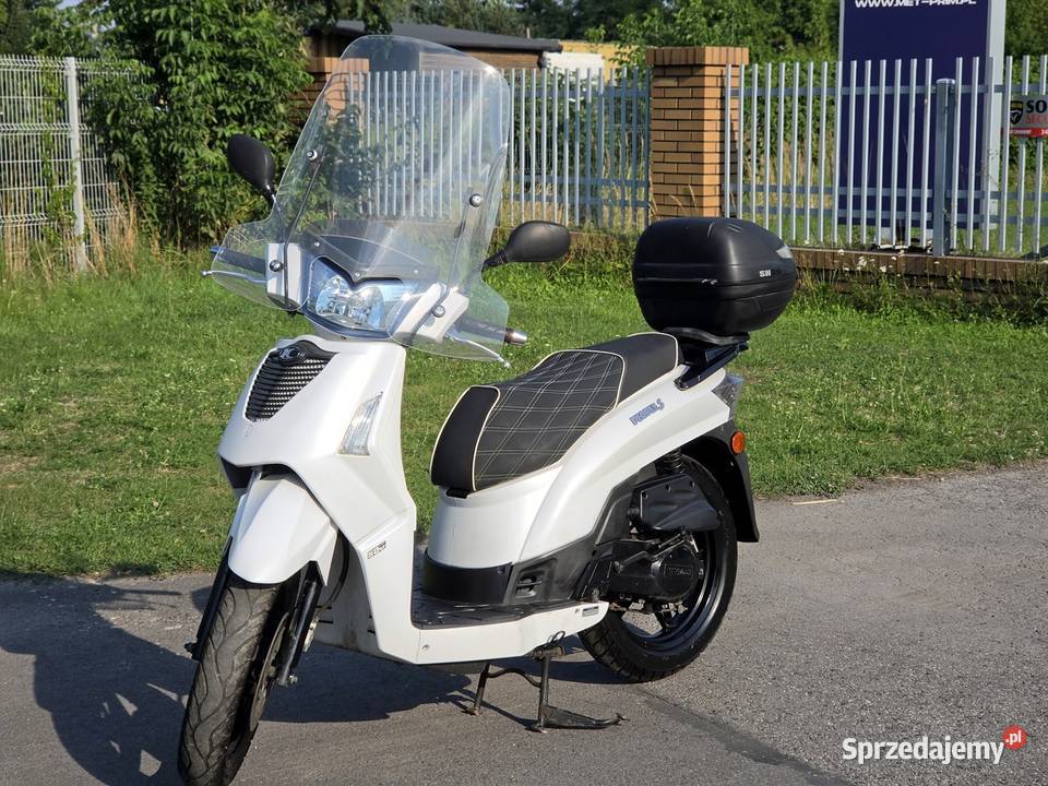 Kymco Peoples 50 4t na dużych 16 kołach z szybą nieuszkodzony wielkopolskie