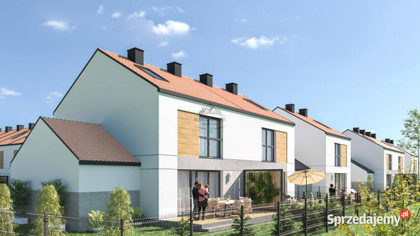 Dom szeregowy na sprzedaż 114m2 Dobrzykowice utwardzona Sprzedaż