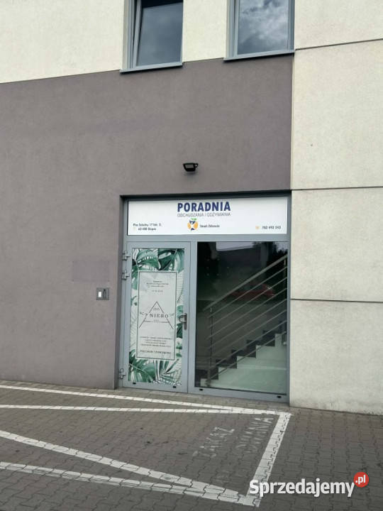 Nowoczesny lokal do wynajęcia w centrum Słupcy 42m2