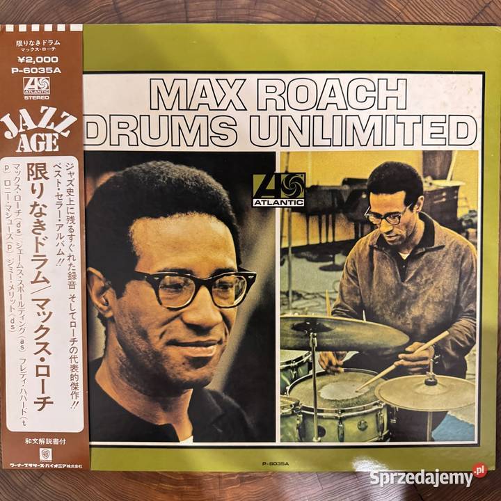 Roach Drums Unlimited EXEX Japan Obi LP 1971 sprzedam